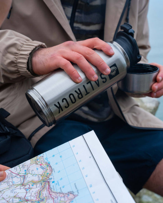 Stash - Stainless Steel Water Bottle - Silver