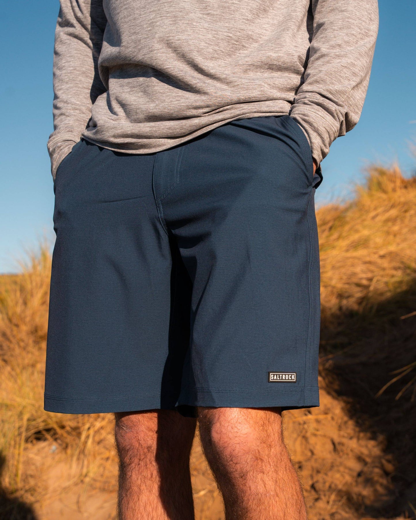 Amphibian 3 - Hybrid Boardshorts - Blue