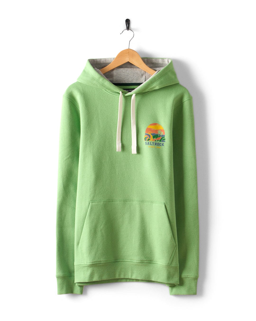 Atlantic Adventure - Mens Pop Hoodie - Green