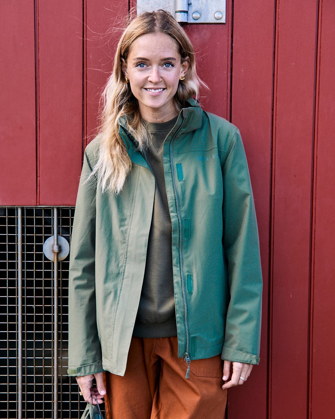 Aubrey - Womens Waterproof Jacket - Green