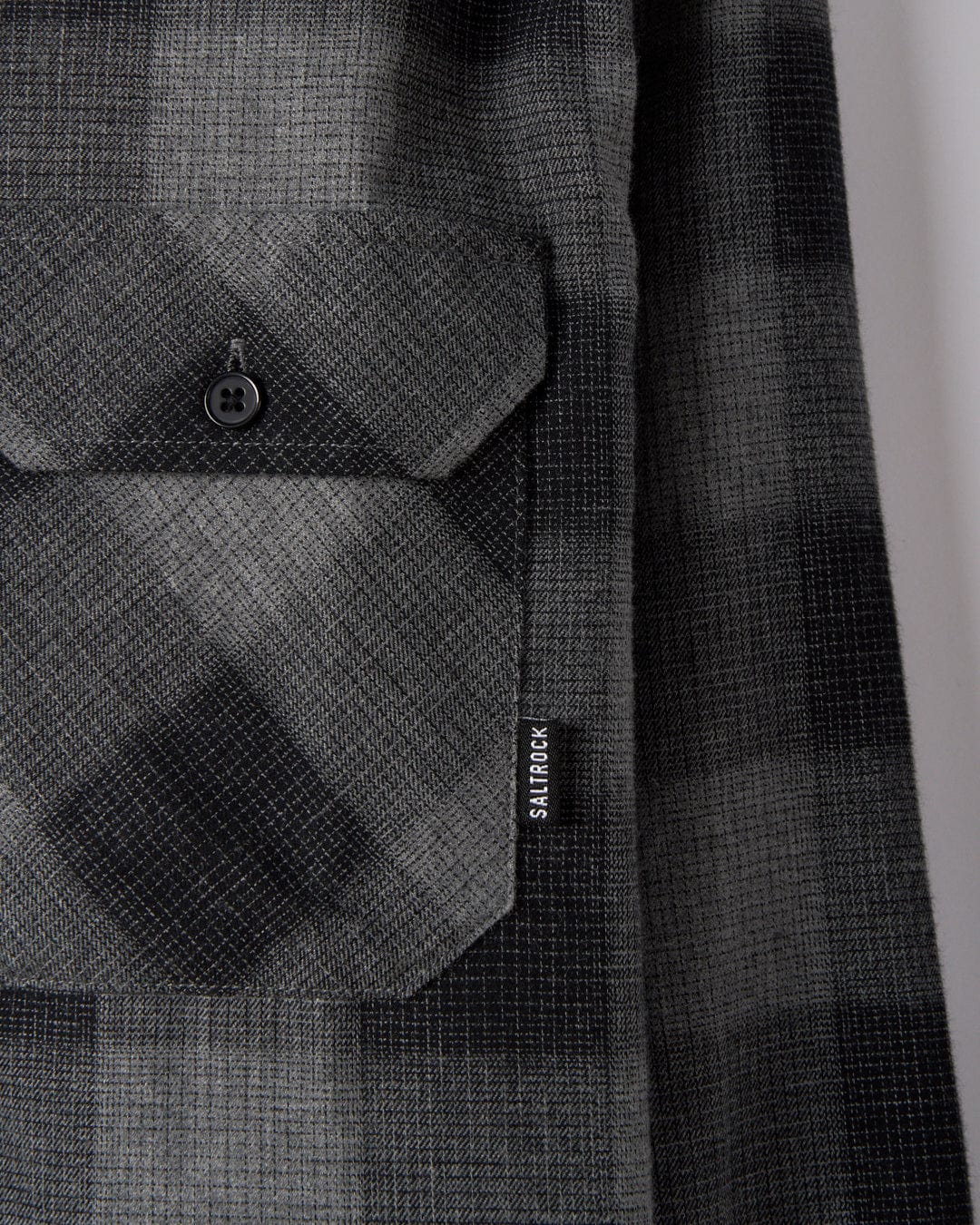 Bertie - Mens Check Shirt - Dark Grey