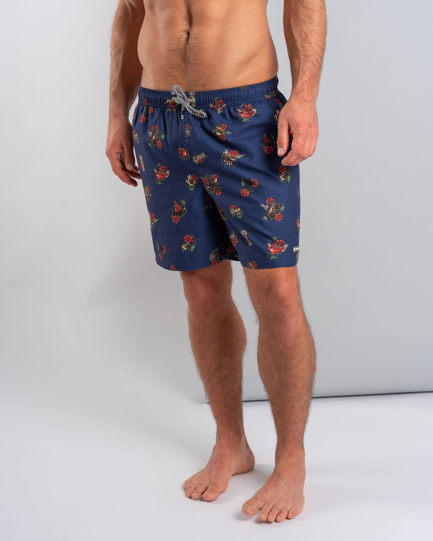 Wanderer - Mens Swim Short - Blue