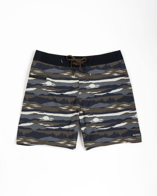 Camo Stripe - Mens Boardshort - Grey