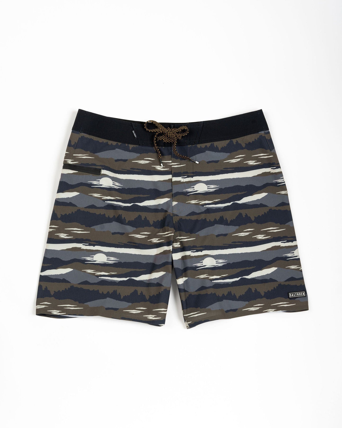 Camo Stripe - Mens Boardshort - Grey