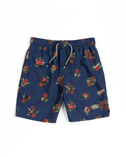 Wanderer - Kids Swim Short - Blue