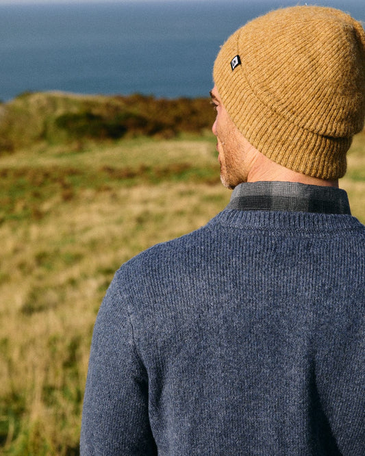 Brushed Maine - Recycled Beanie - Yellow