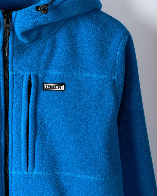 Bradford - Mens Recycled Hooded Fleece - Blue