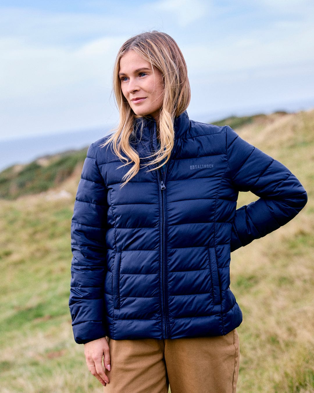 Bridget - Womens Padded Jacket - Blue