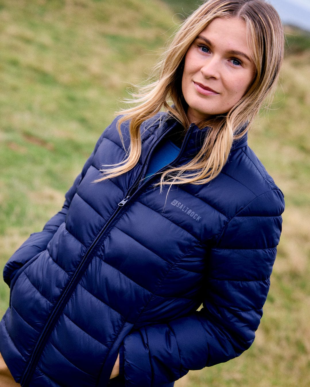 Bridget - Womens Padded Jacket - Blue