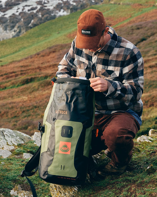 Fathom Drybag Backpack - Green