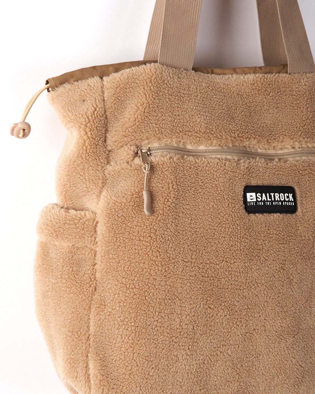 Boutique - Sherpa Shopper - Cream