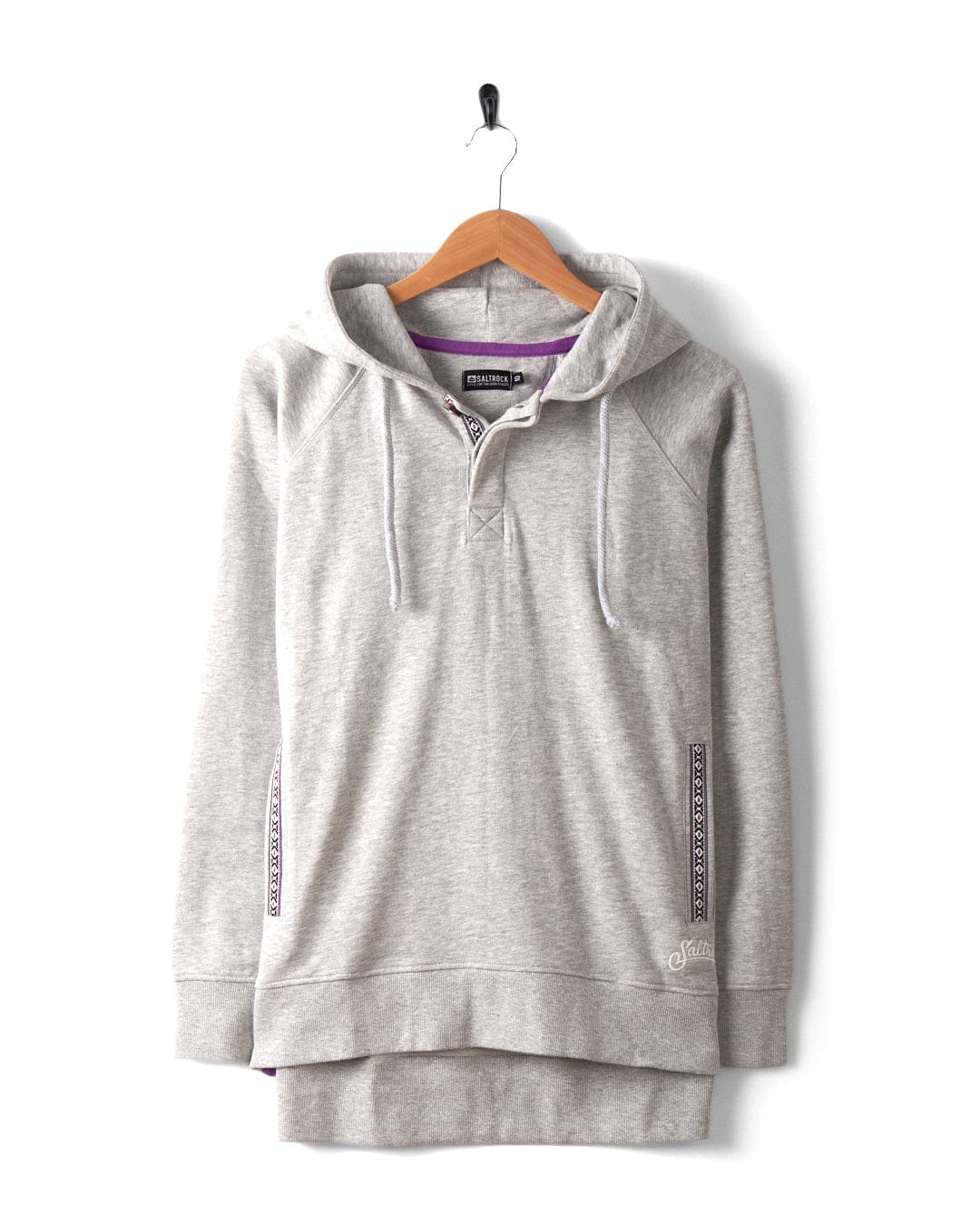 Cliffden - Womens Pop Hoodie - Grey