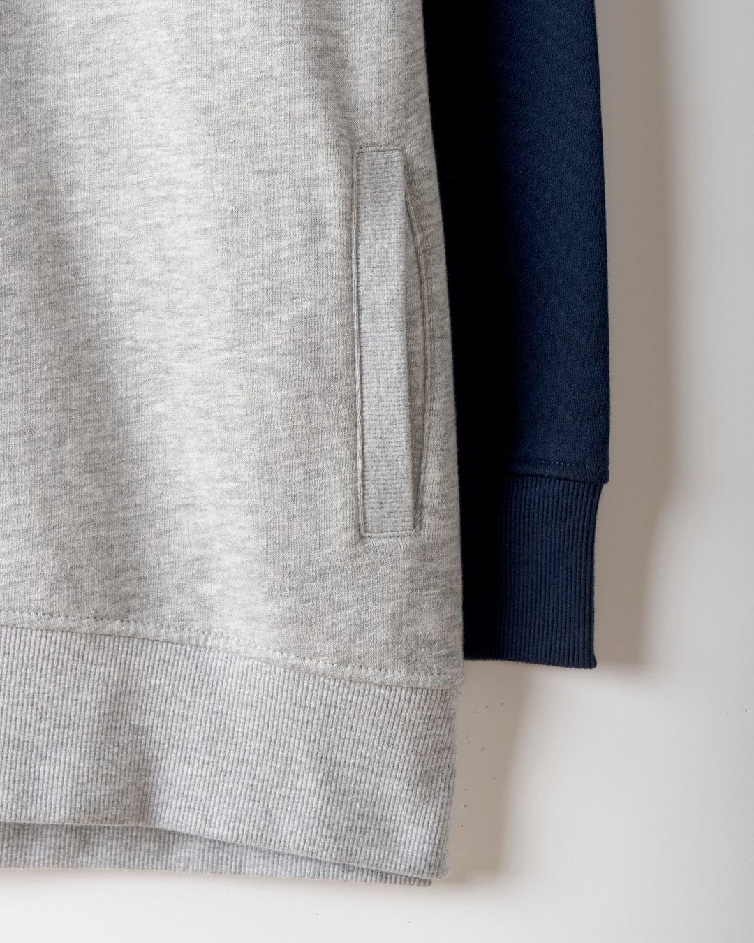 Coldwater Club - Womens Raglan Pop Hoodie - Grey