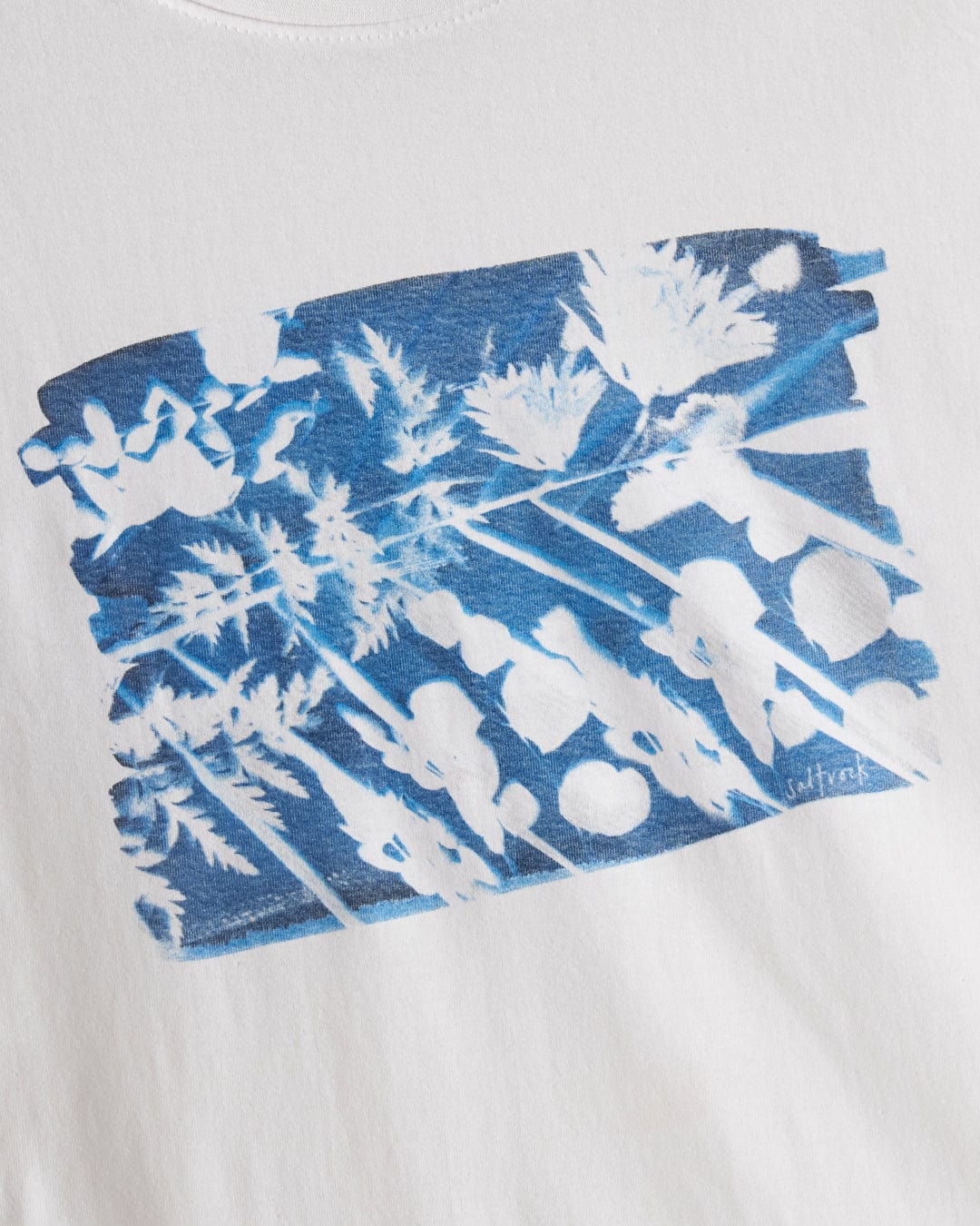 Cyanotype - Womens T-Shirt - White