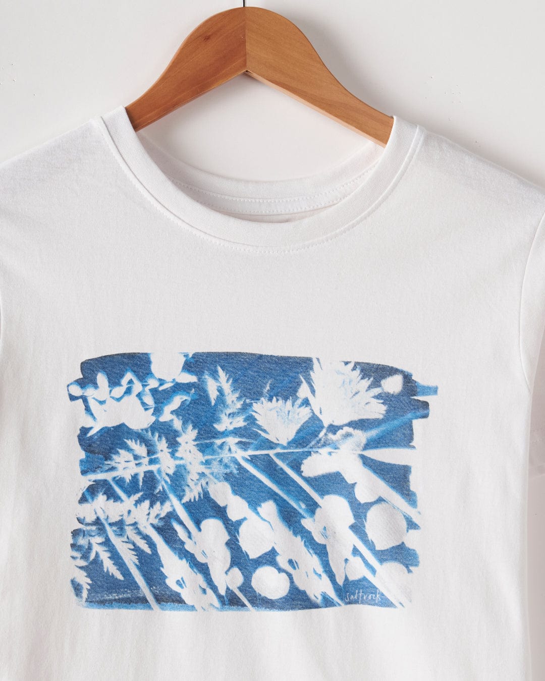 Cyanotype - Womens T-Shirt - White