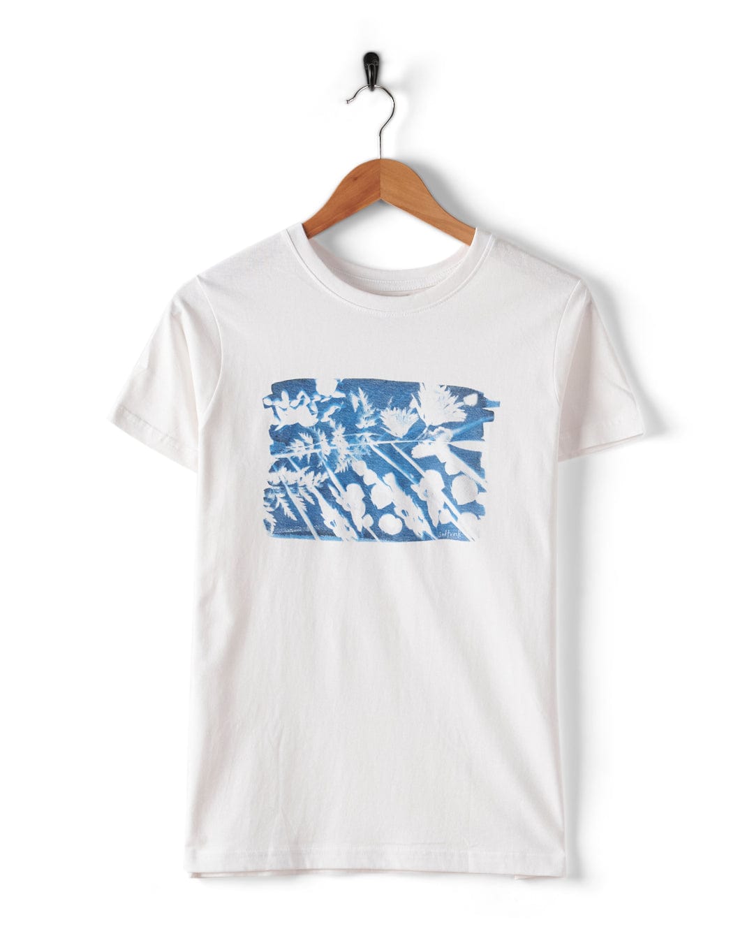 Cyanotype - Womens T-Shirt - White