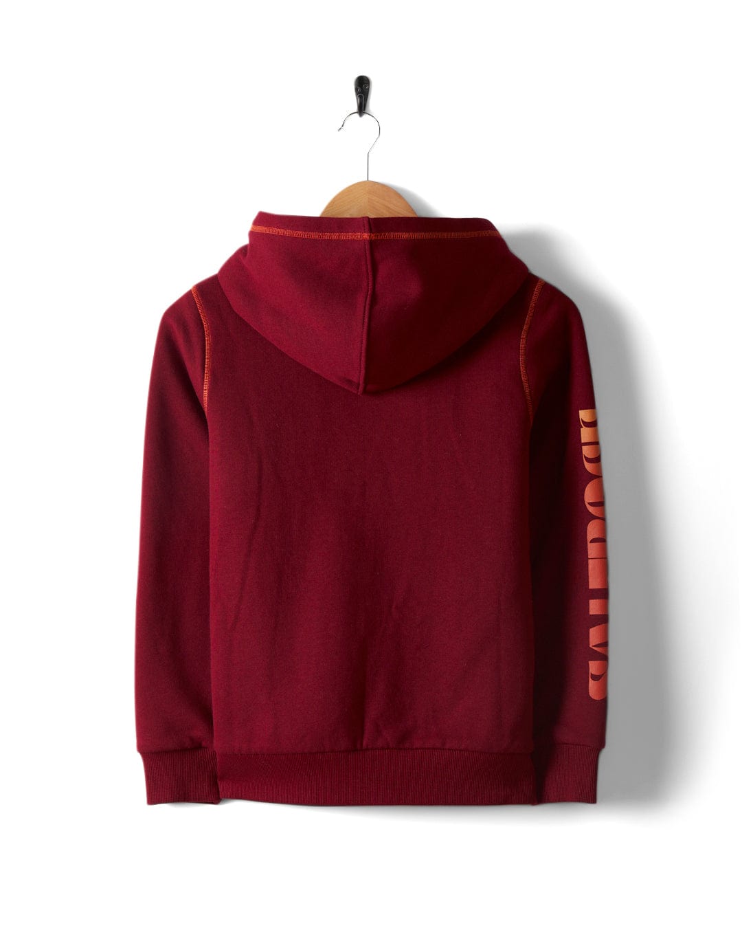 Depeche - Kids Sherpa Lined Hoodie - Red