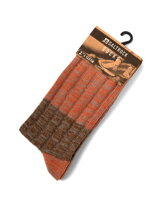 Descent Socks - Orange