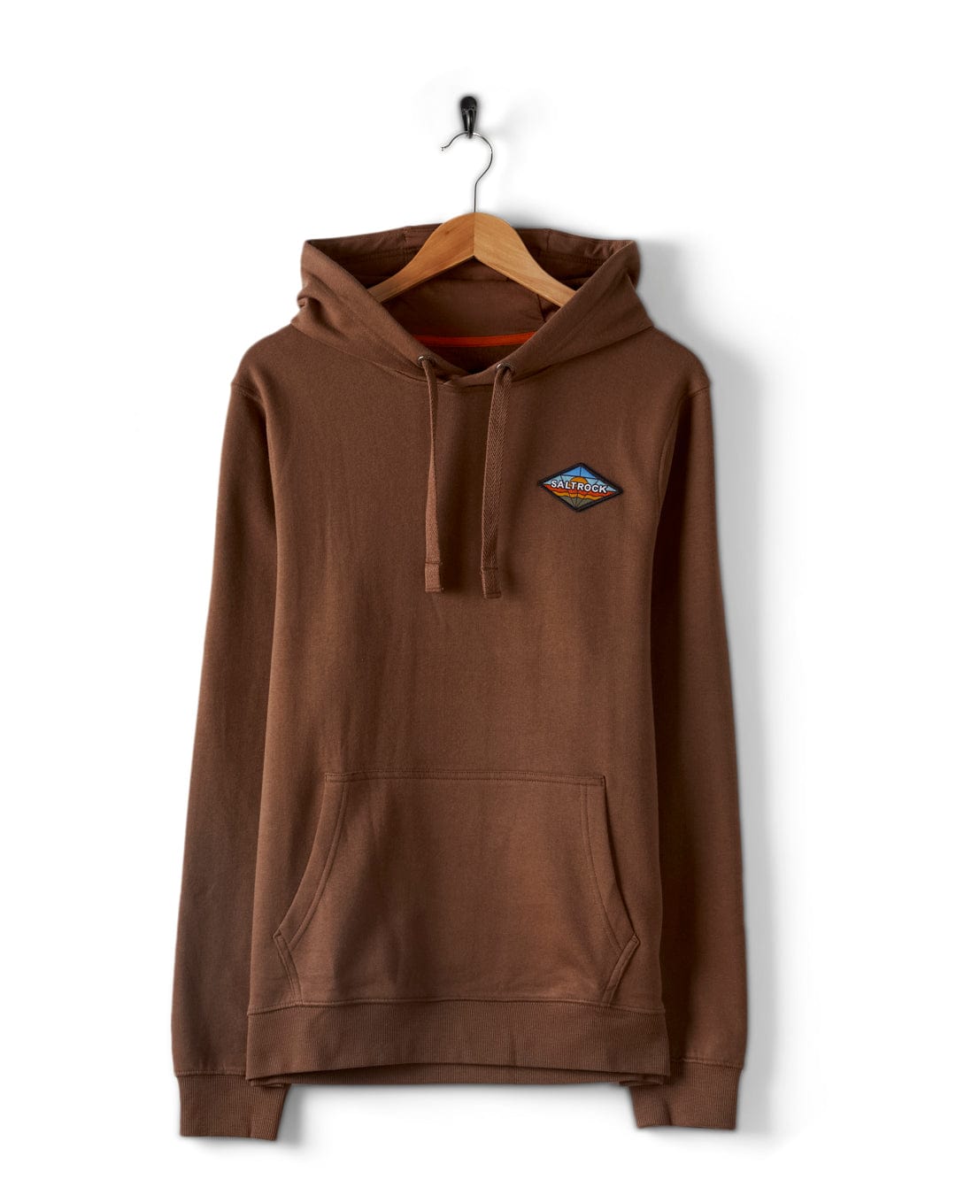 Dimensions Colour - Mens Pop Hoodie - Brown