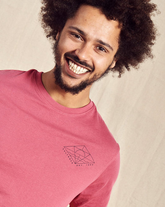 Dimensions - Mens Recycled T-Shirt - Pink