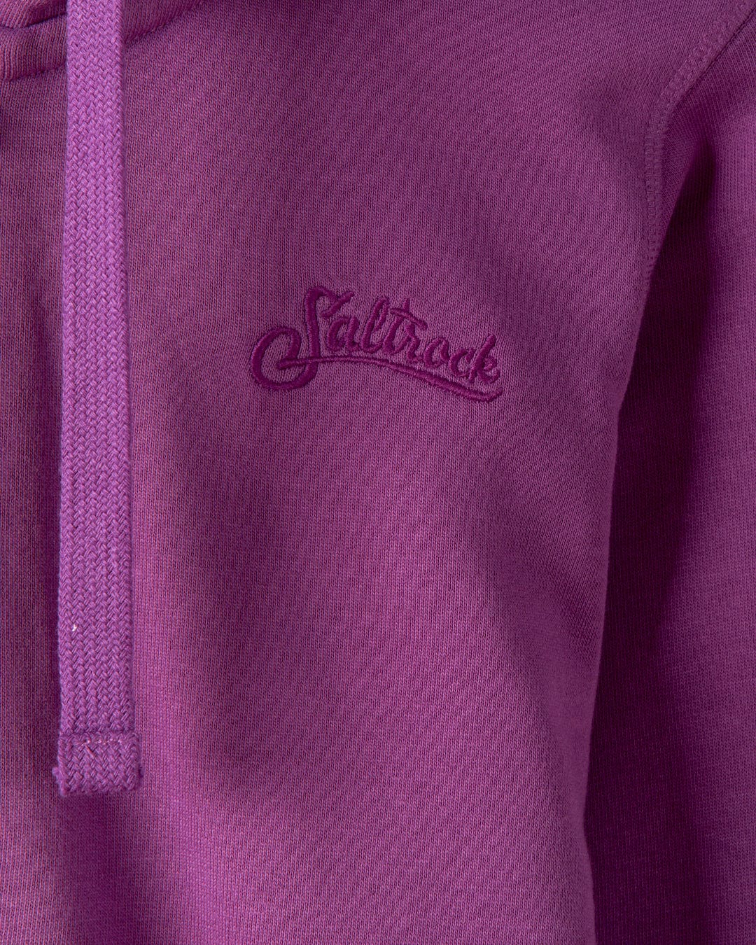 Dip Dye - Womens Zip Hoodie - Purple