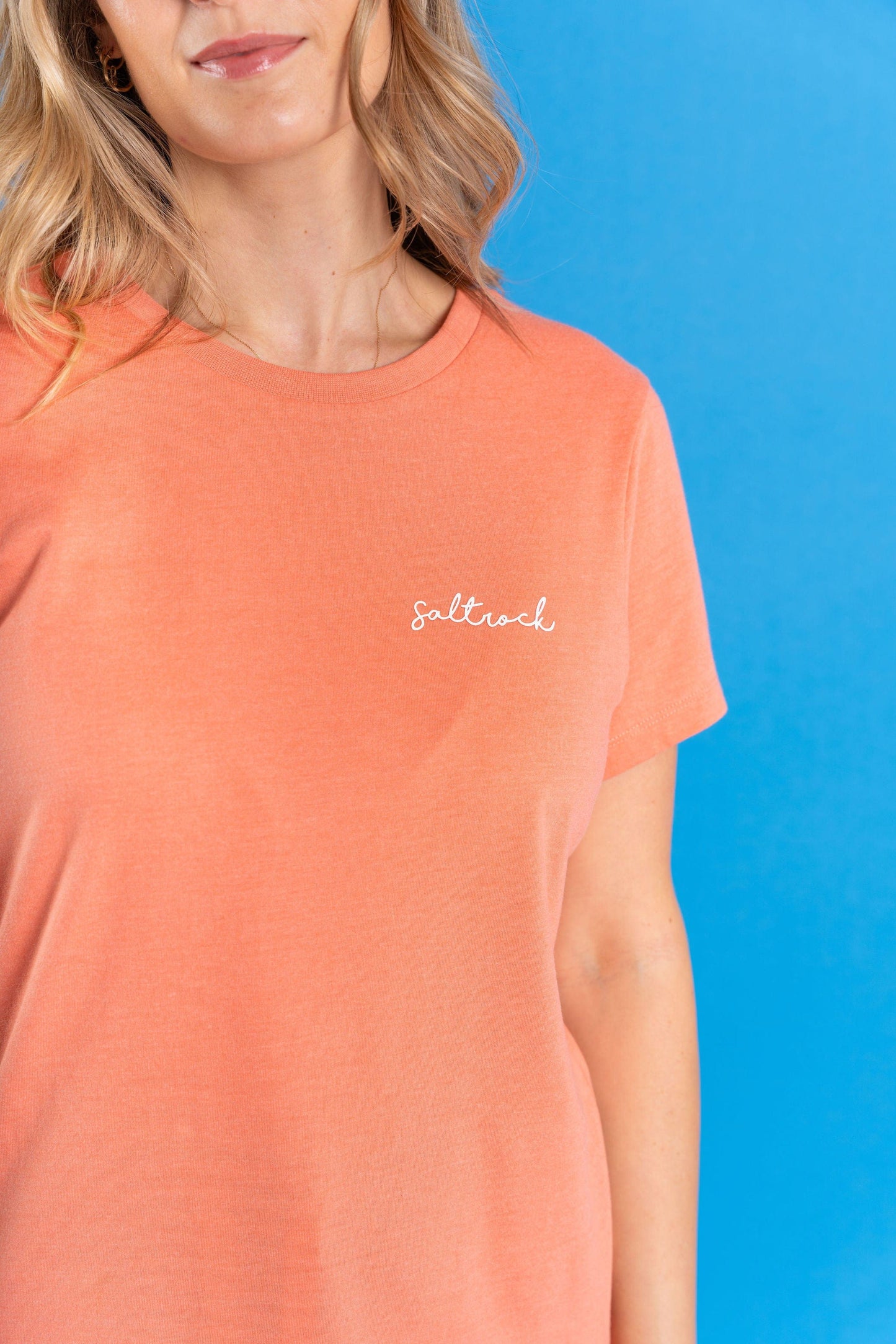 Velator - Womens Short Sleeve T-Shirt - Coral