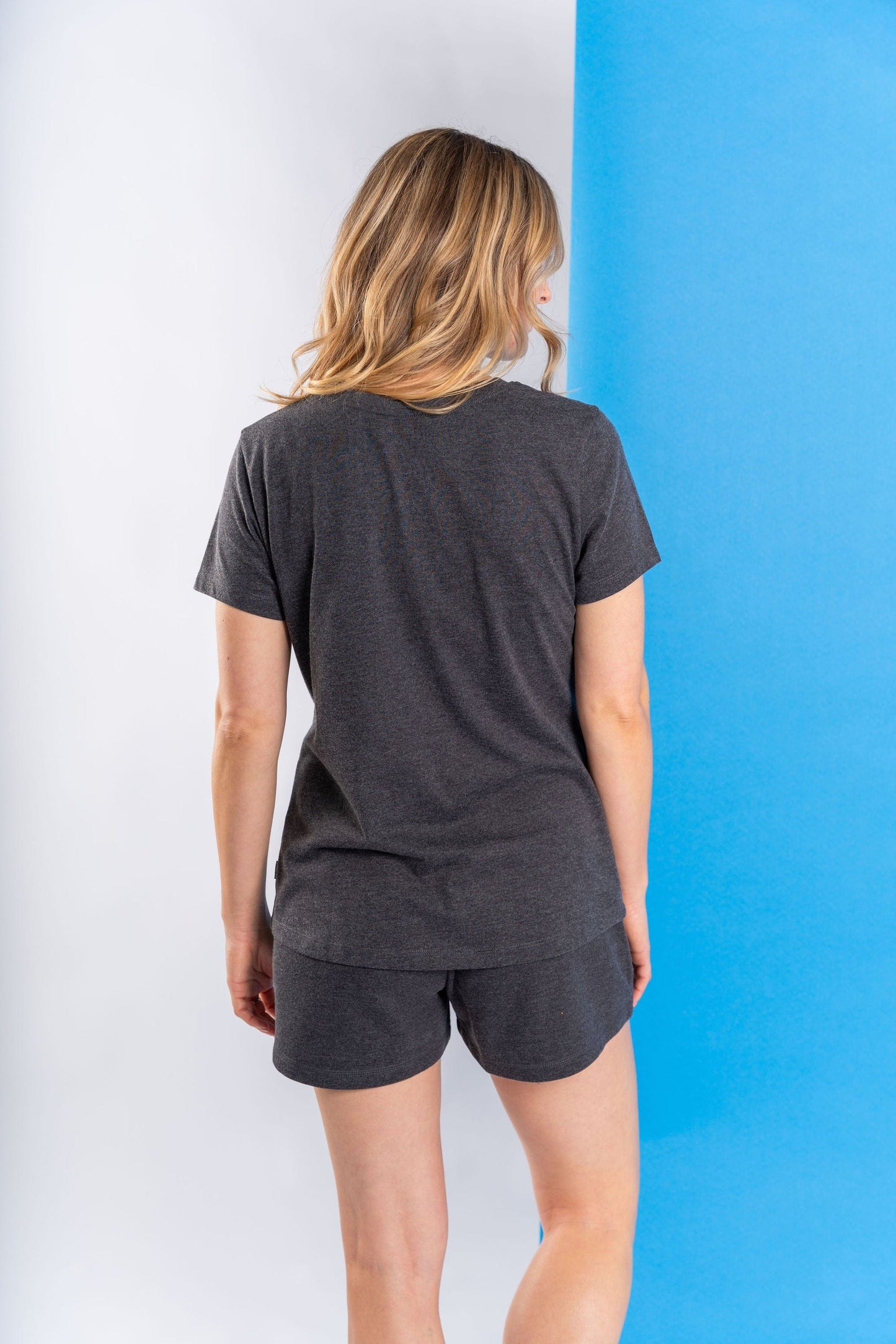 Velator - Womens Short Sleeve T-Shirt - Dark Grey