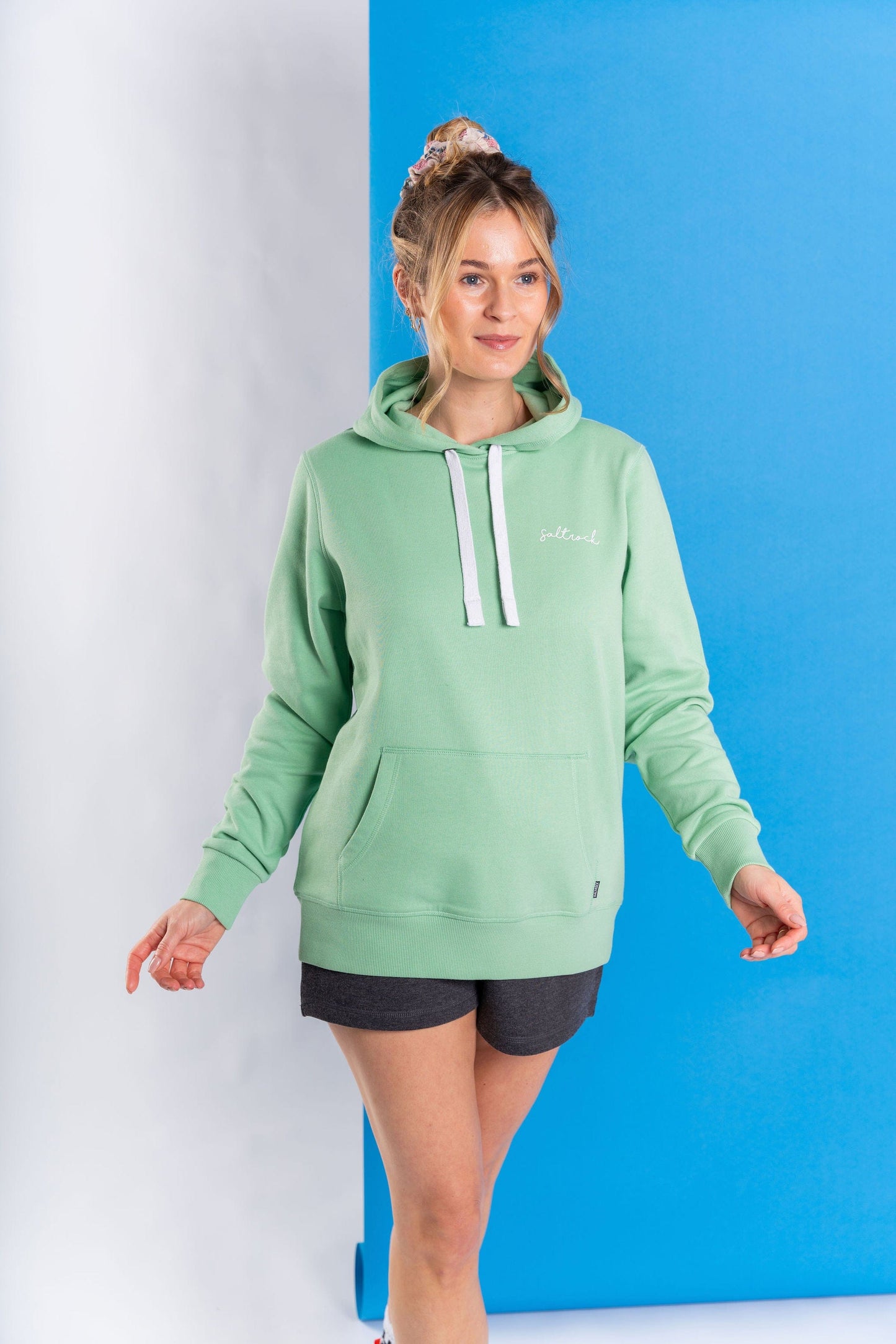 Velator - Womens Pop Hoodie - Green