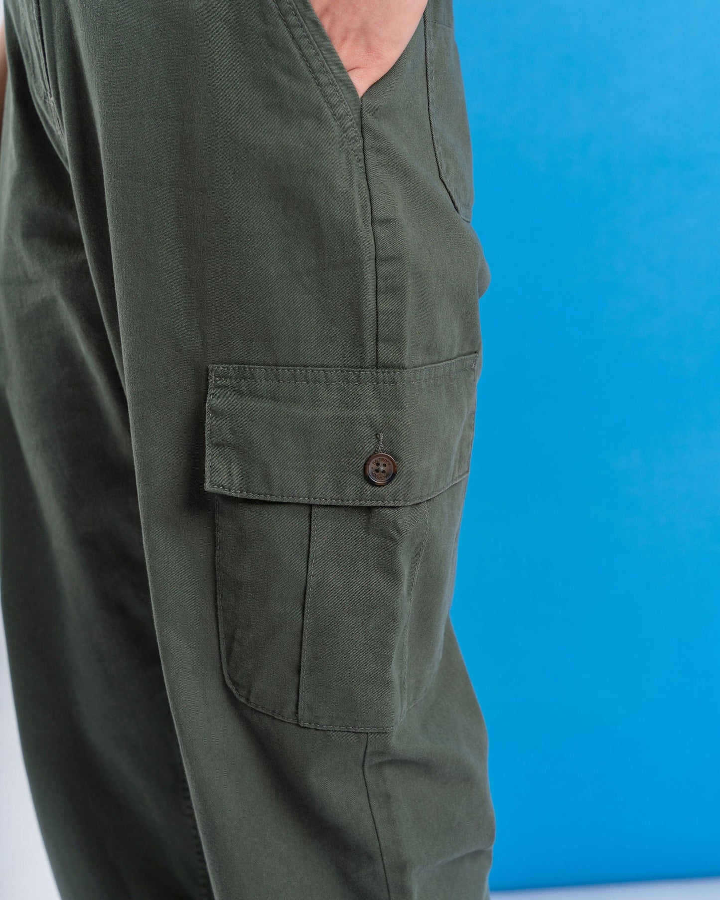 Rana - Womens Cargo Trousers - Green