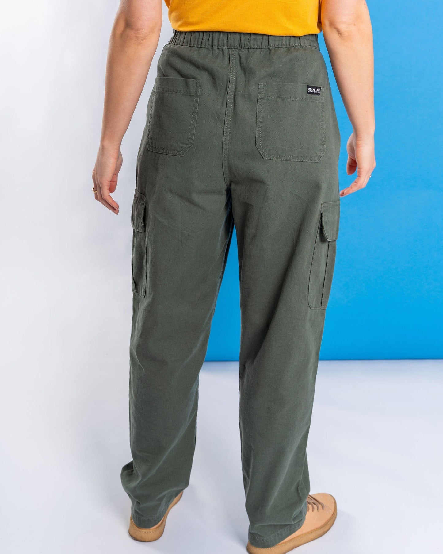 Rana - Womens Cargo Trousers - Green