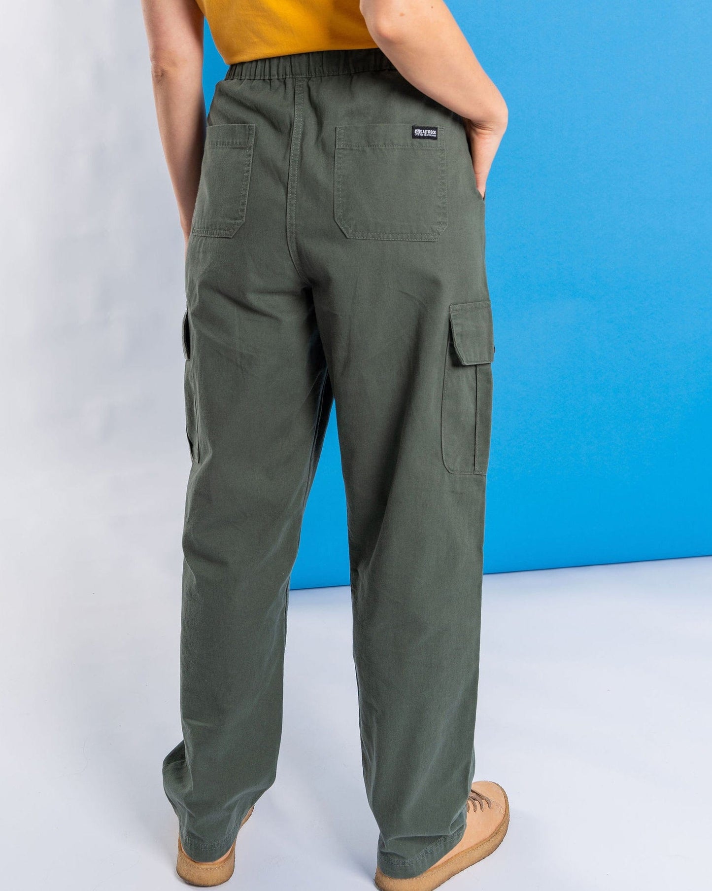 Rana - Womens Cargo Trousers - Green