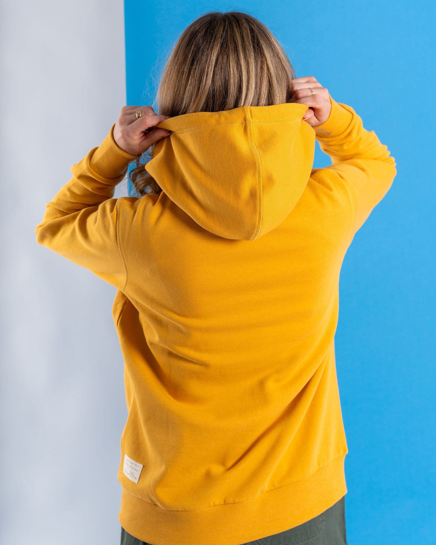 Petra - Womens Pop Hoodie - Yellow