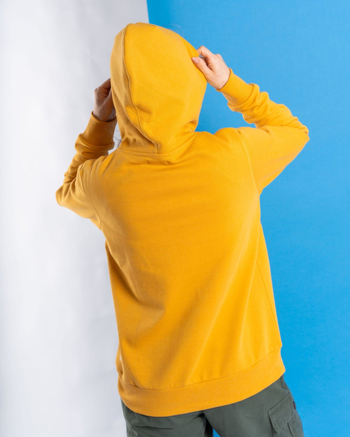 Petra - Womens Pop Hoodie - Yellow