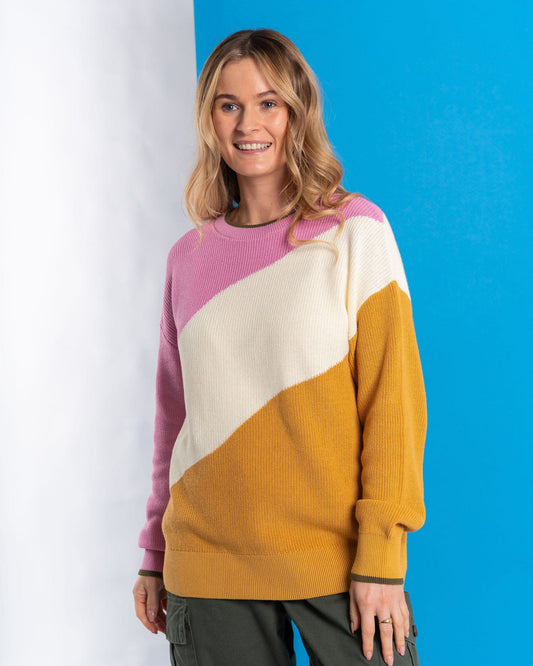 Ruby - Womens Knitted Jumper - Multi