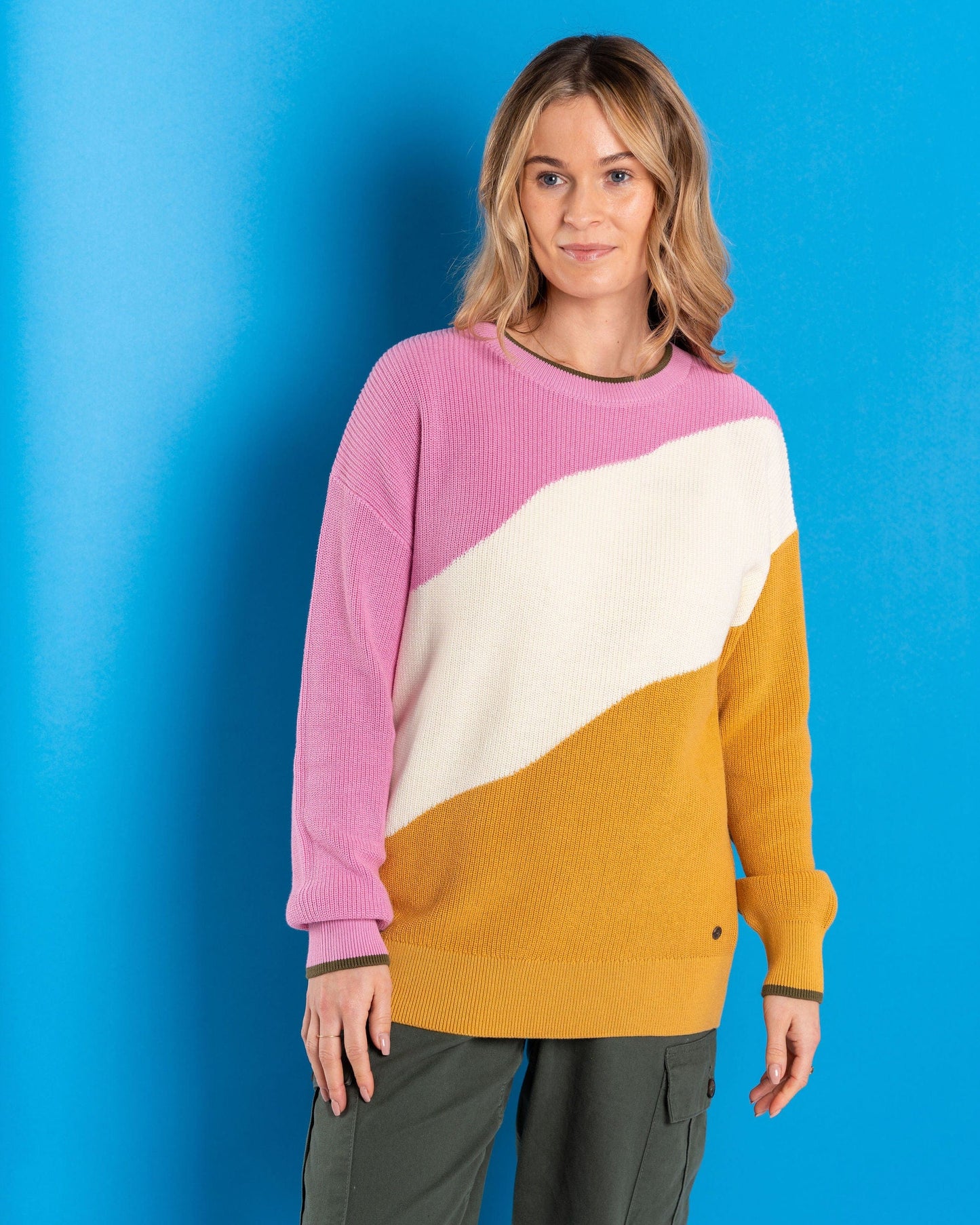 Ruby - Womens Knitted Jumper - Multi