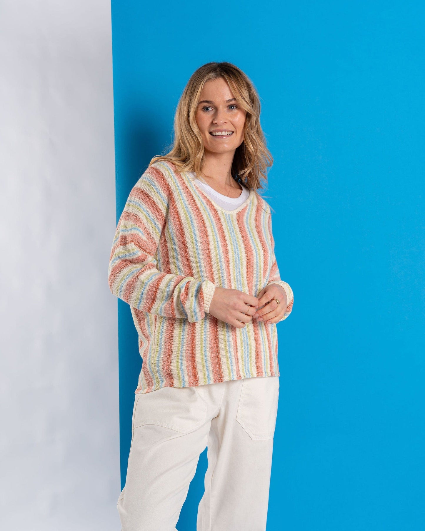 Camps - Womens Knitted Jumper - Cream