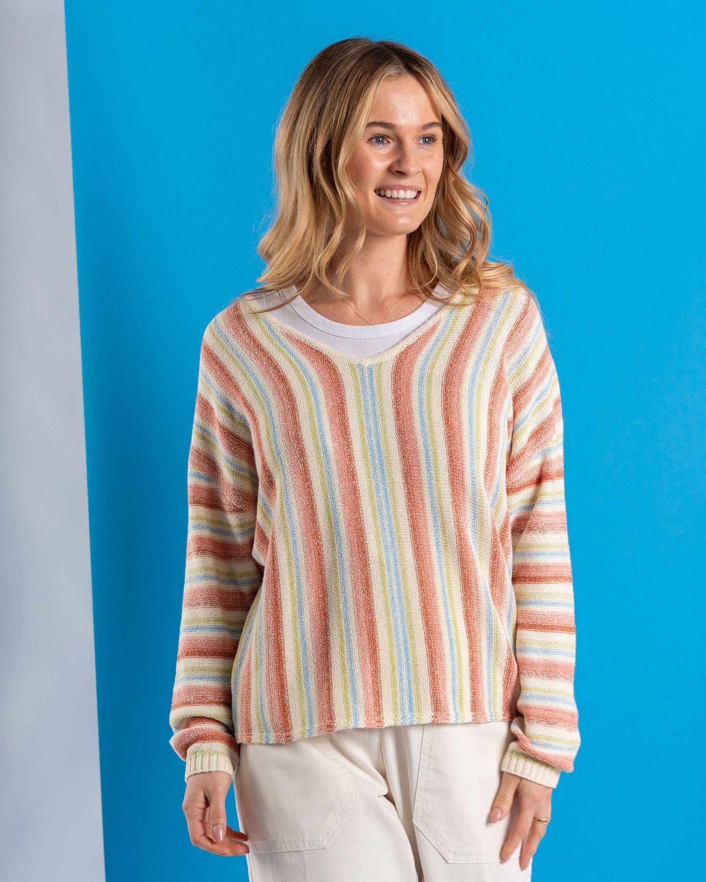 Camps - Womens Knitted Jumper - Cream