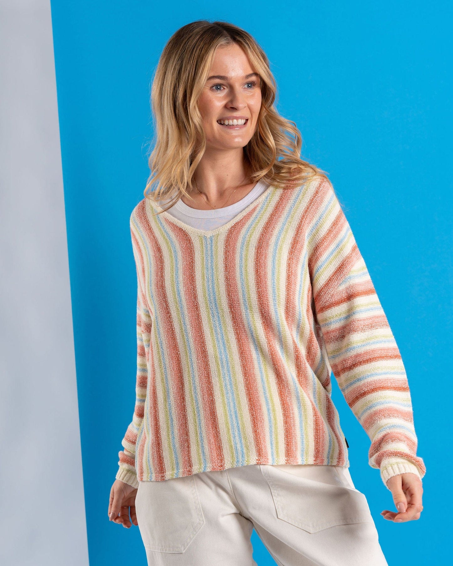 Camps - Womens Knitted Jumper - Cream