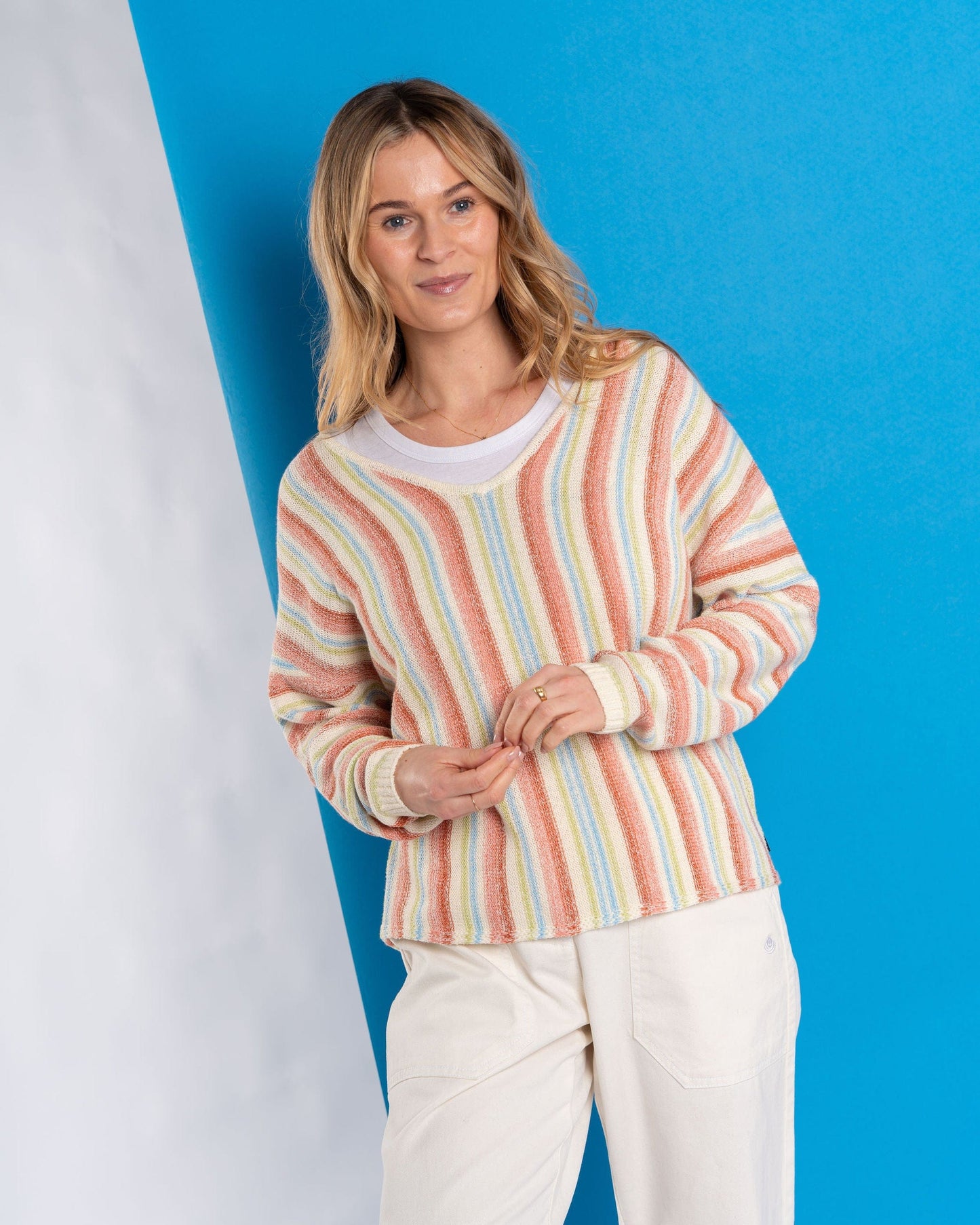 Camps - Womens Knitted Jumper - Cream