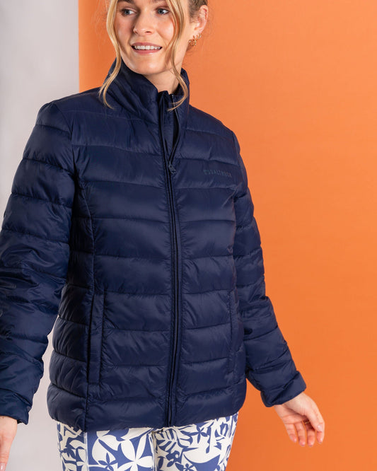 Bridget - Womens Padded Jacket - Blue