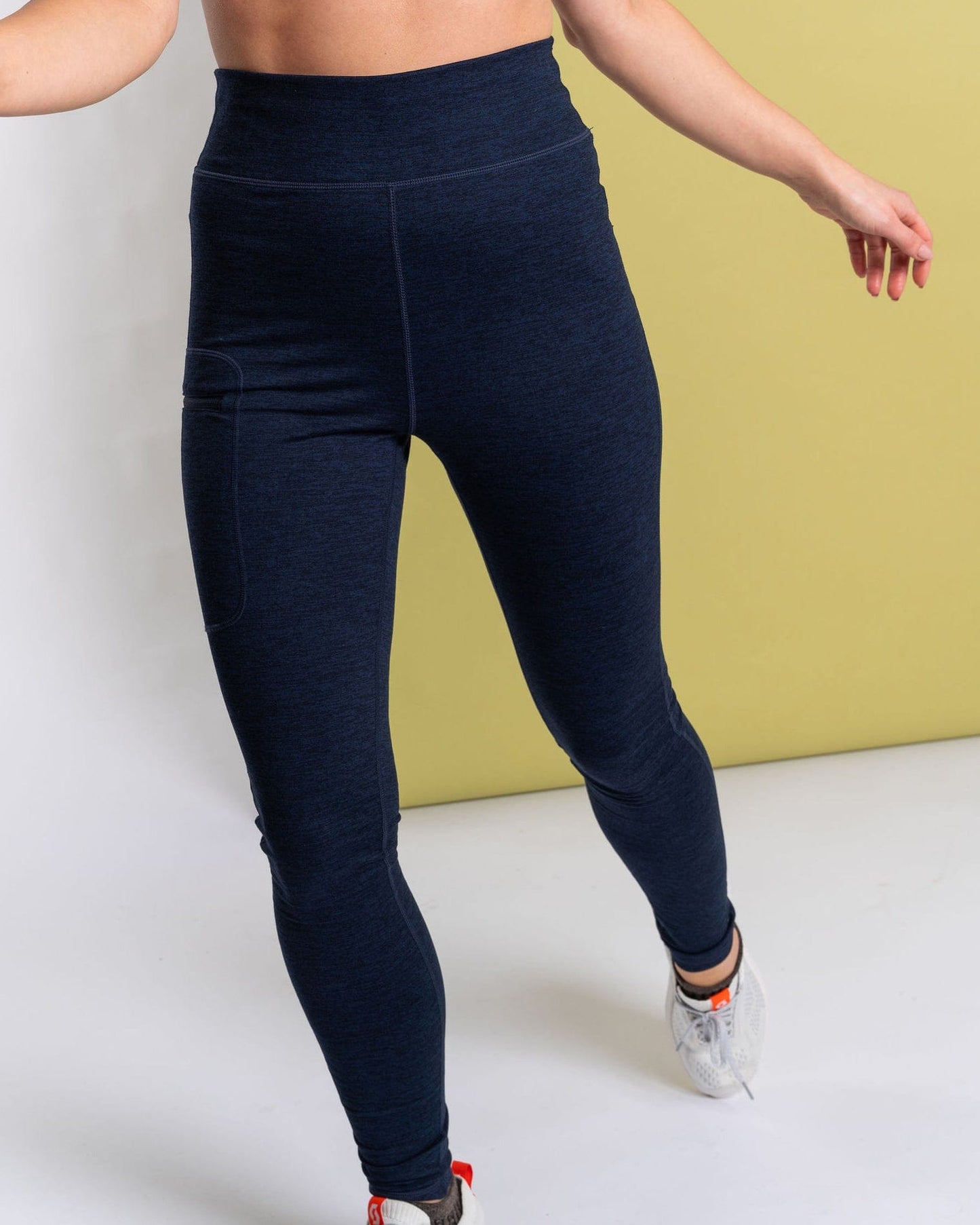 Trek - Womens 4 Way Stretch Outdoor Leggings - Blue