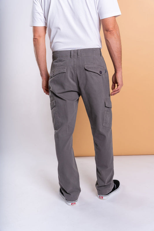 Godrevy 2 - Mens Cargo Trousers - Dark Grey