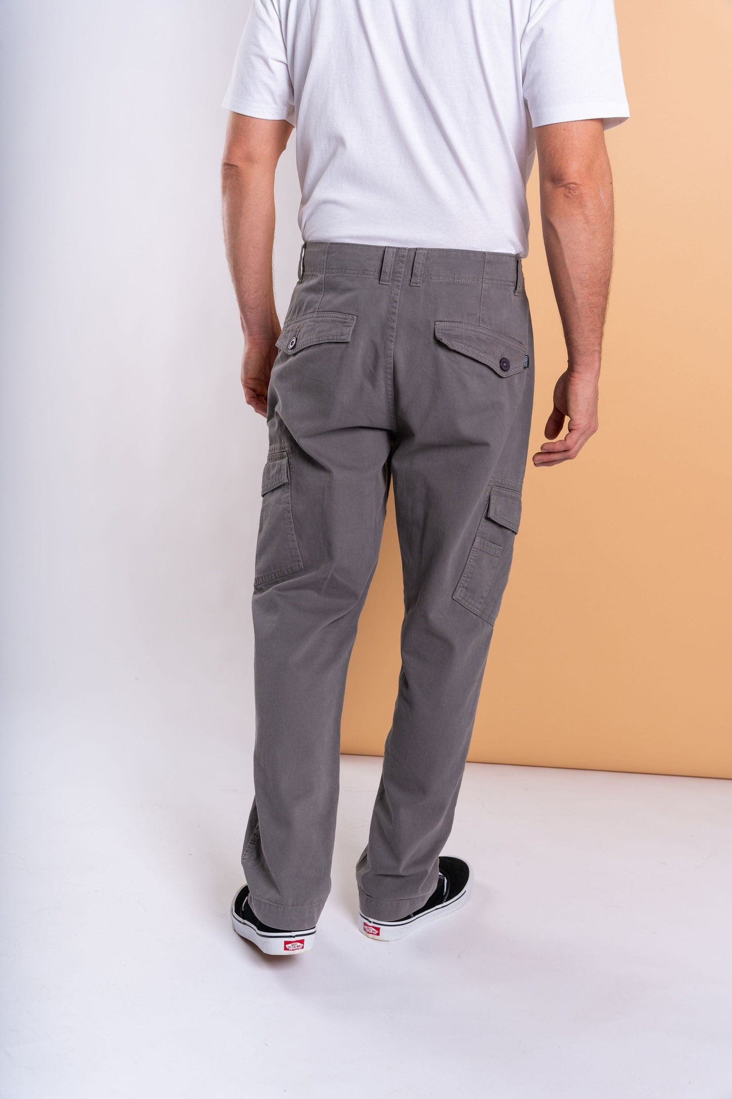 Godrevy 2 - Mens Cargo Trousers - Dark Grey