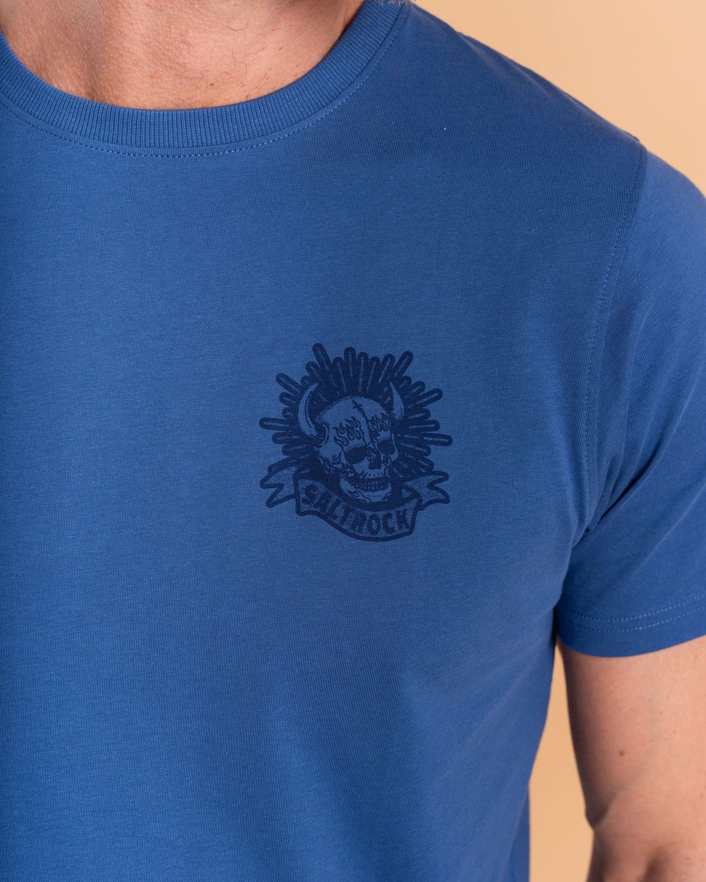 Fire Water - Mens Short Sleeve T-Shirt - Blue