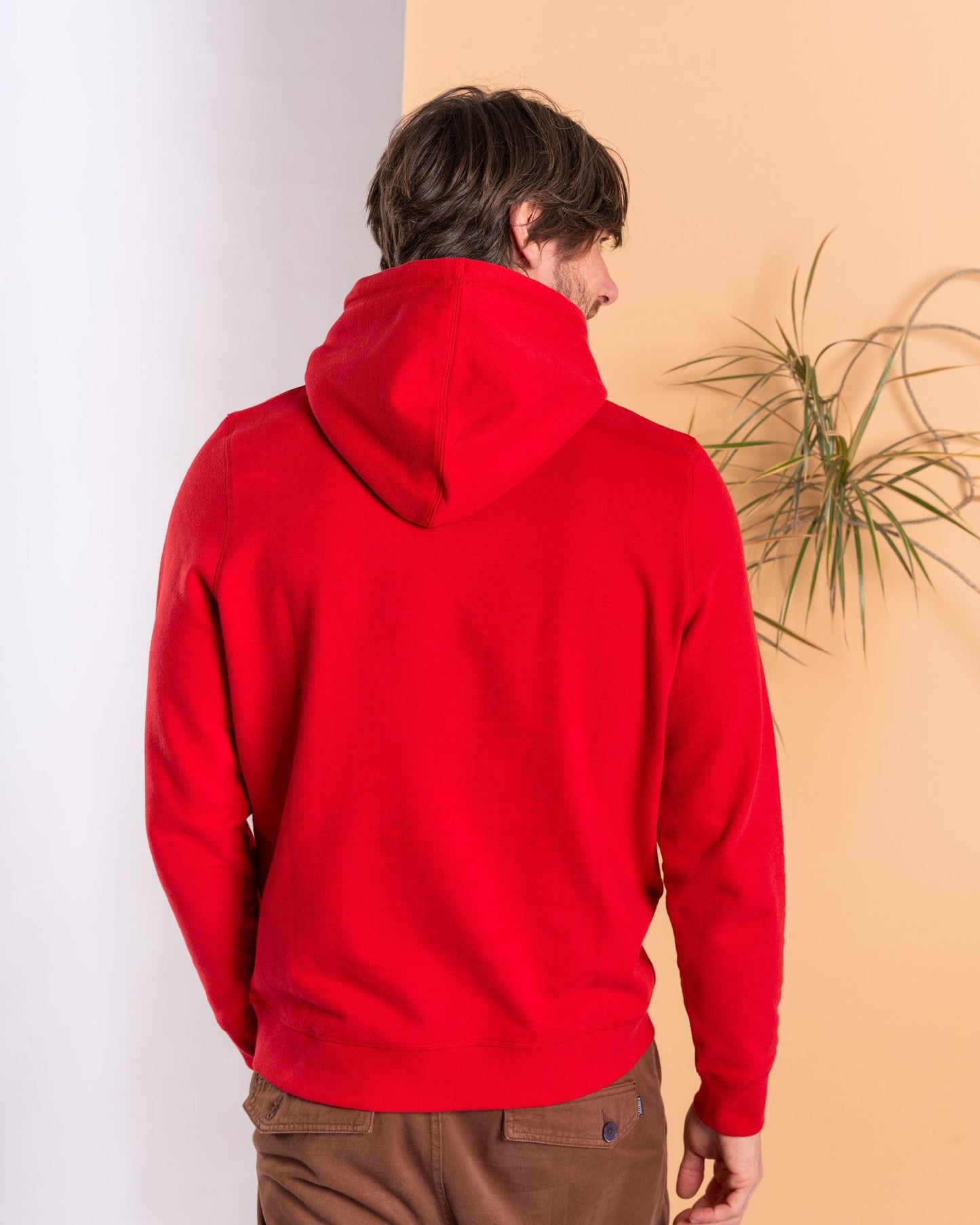 Strike - Mens Pop Hoodie - Red