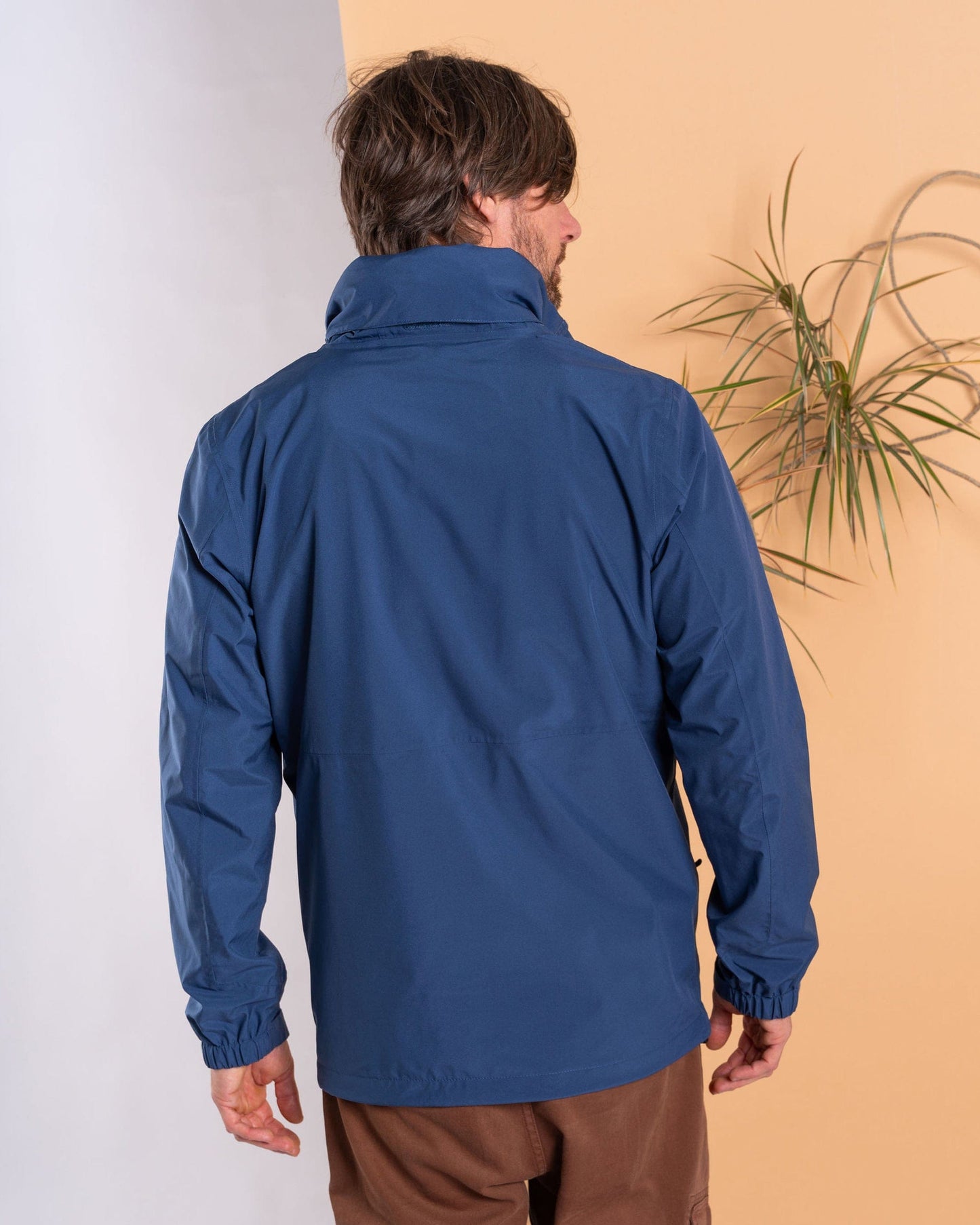 Whistler II - Mens Waterproof Hooded Jacket - Blue