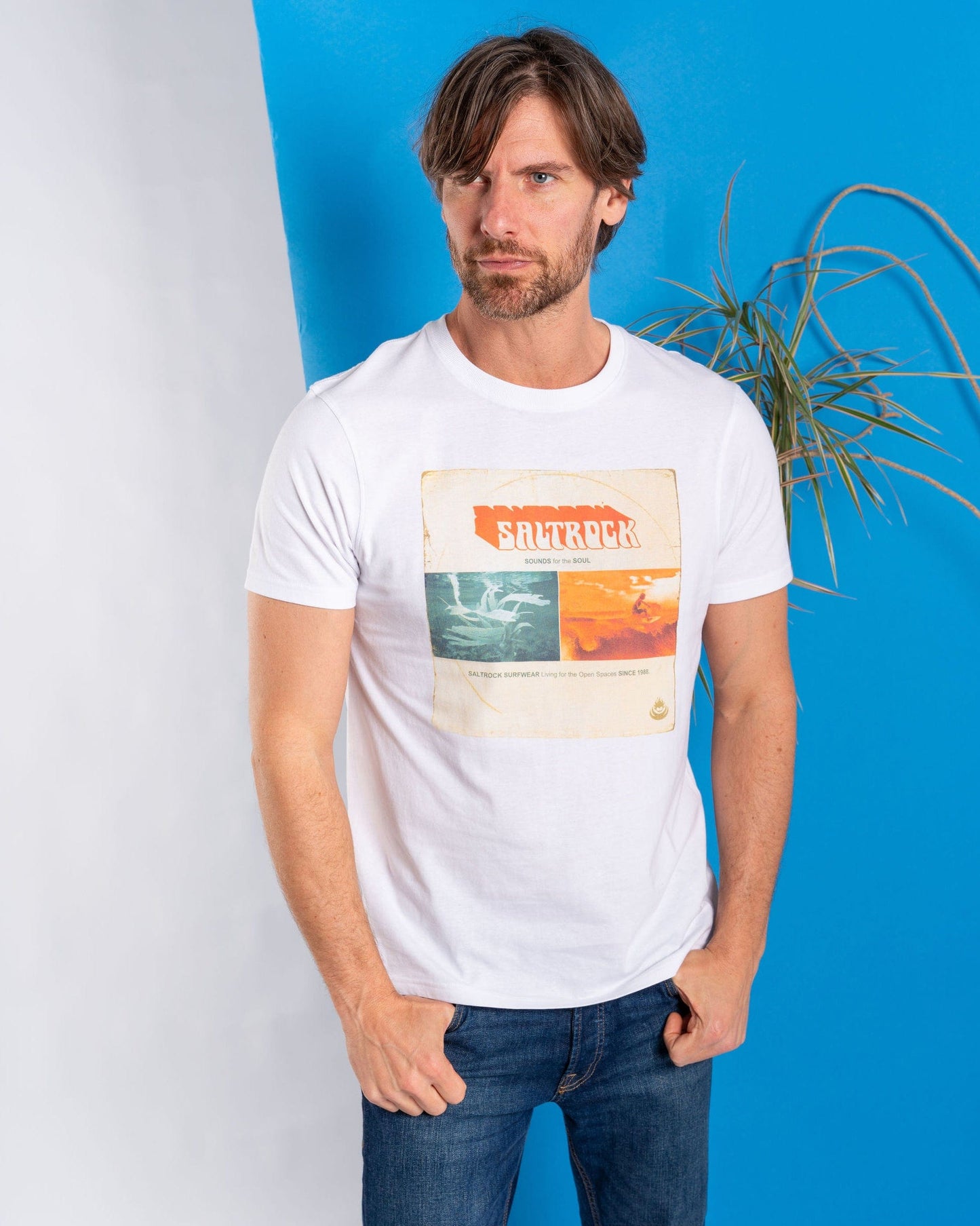 Sounds For The Soul - Mens T-Shirt - White