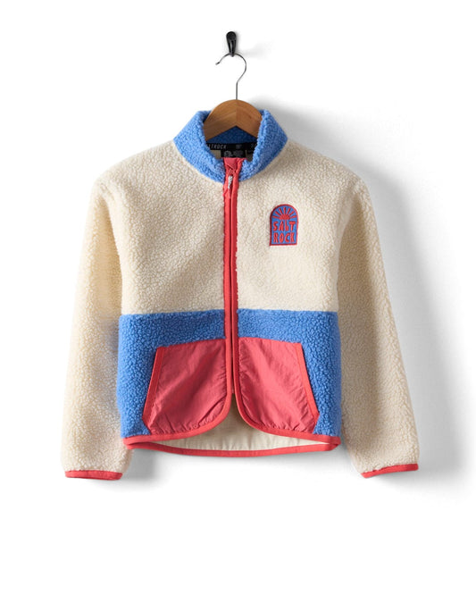 Emery Sunshine - Kids Recycled Borg Fleece - Cream