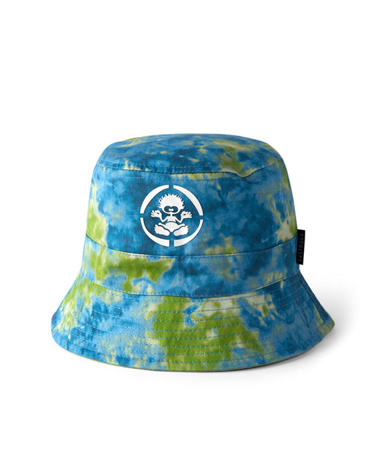 Fader - Kids Bucket Hat - Green/Blue