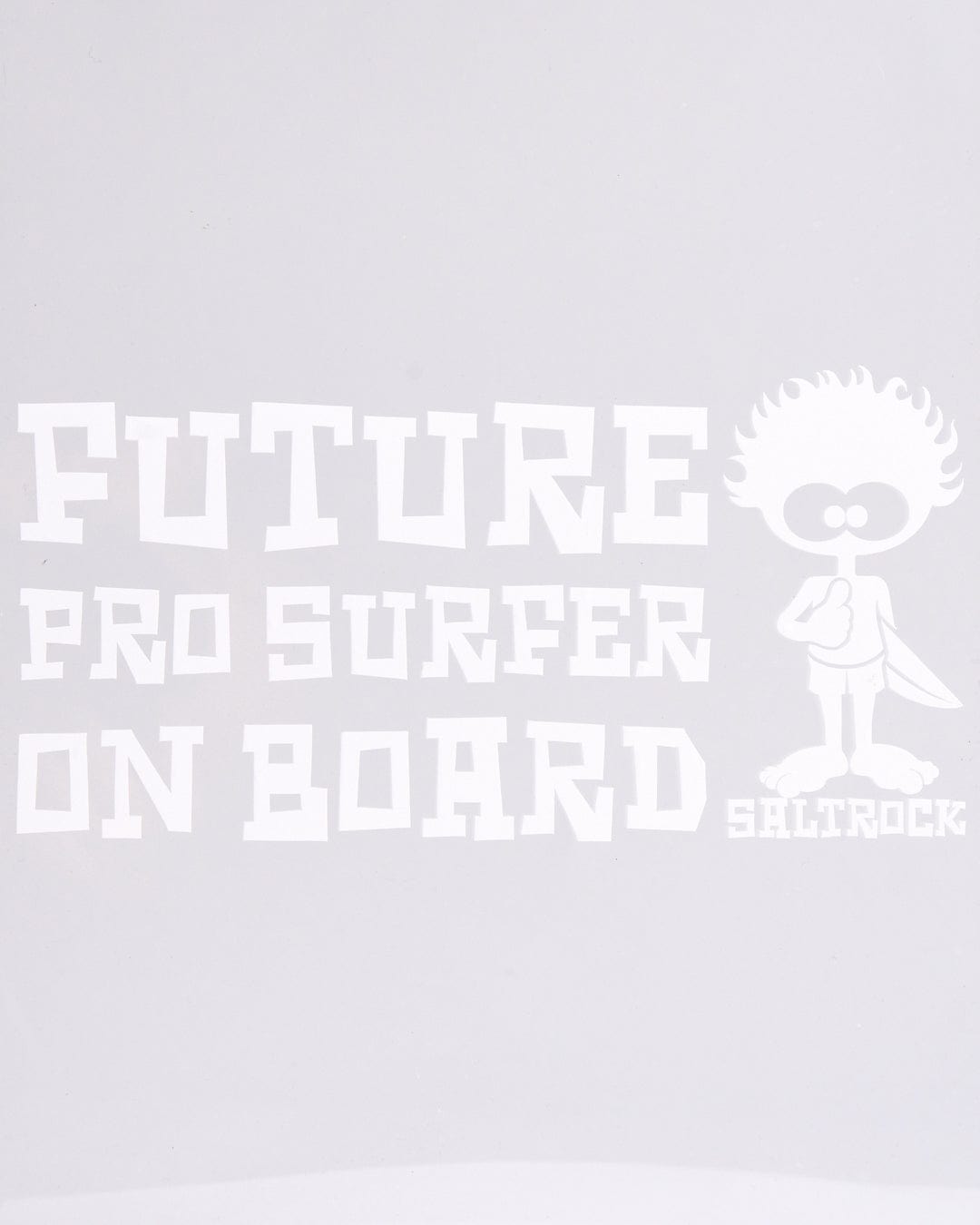 Future Pro - Van Sticker - White